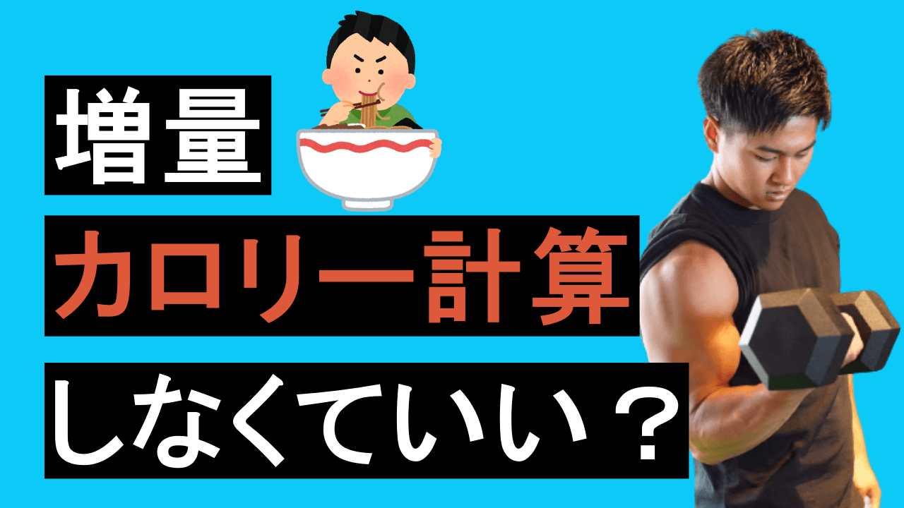 増量の適切な摂取カロリーの計算方法 Morisyo Com